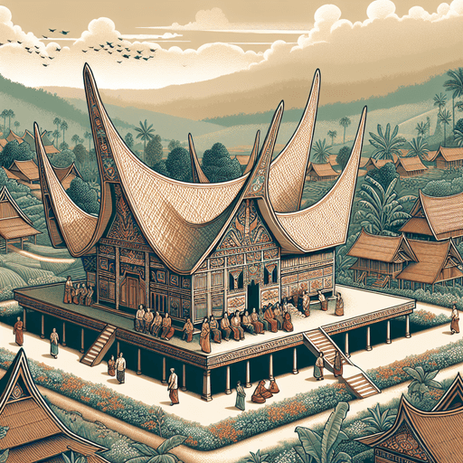 Rumah Gadang dan Kaitannya dengan Sistem Matrilineal Masyarakat Minangkabau